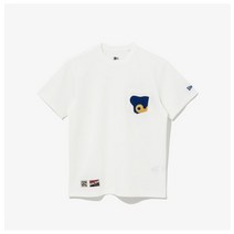 뉴에라 뉴에라반팔티 NQC 13086585 뉴에라 엠엘비 쿠퍼스타운 펠트 아플리케 시카고 컵스 티셔츠 _