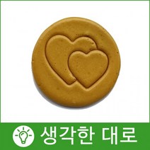 수제달고나 생각한대로 더블하트뽑기게임 단체주문 교회 기업 행사용 디저트, C03곰