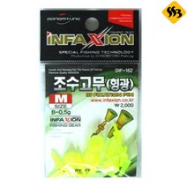 싹쓰리낚시] 동명 조수고무 / 엉킹방지봉 바다채비소품, 제품선택, 조수고무 핑크_L