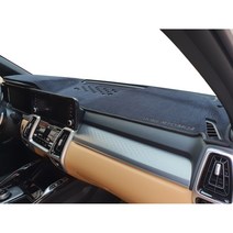 바이블오토 대쉬보드 커버 용품, 올뉴쏘렌토 15년7월~18년 센터스피커무, 블랙, 기아