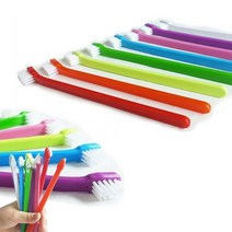 쥬쥬베 펫 미니 칫솔1P 랜덤1개 반려동물 치아 건강, 상세설명 참조, 없음