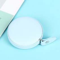 1PC 멀티 스타일 1M/1.5M 미니 개폐식 휴대용 눈금자 측정 테이프 패브릭 재단사 눈금자 바느질 도구, 스타일 2-BL-1.5M