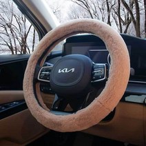 QM6 핸들커버 순정형 겨울 극세사 핸들커버, 미스티그레이