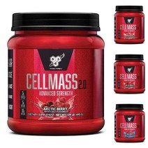 BSN 셀매스 2.0 CELLMASS 495g 50서빙 셀메스 크레아틴 글루타민 보충제, 블루라즈베리