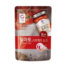청정원 토마토 스파게티소스 1인분 170g