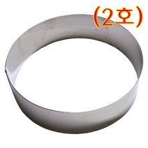 베이킹파티 원형무스링 2호 18 x 5cm 원형 떡케익 무스틀 떡틀