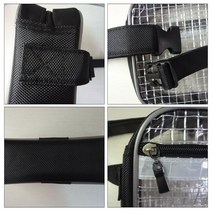 크린룸 가방 pvc 파우치 투명 엔지니어 허리 가방 패니 팩에 대한 정전기 방지 청정실 투명 도구 전체 커버, 한개옵션0