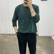 아도르클래식 SN 포그니 8컬러 부드러운 터치 라운드 긴팔 니트