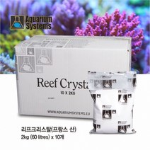 아쿠아리움시스템즈 리프크리스탈 (Reef Crystals Salt) 2kg [60L], 1개