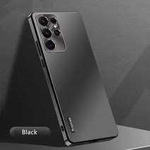 갤럭시 s22 휴대폰 케이스 삼성 갤럭시 울트라 플러스 메탈 렌즈 보호용 충격 방지 하드 범퍼 커버용 고품질 무광 오로라 케이스