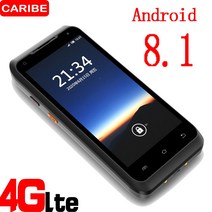 QR 무선 바코드 CARIBE PL-55L 안드로이드 핸드 헬드 PDA 1D /2D 바코드 스캐너 와이파이/4G 창고, 05 2D minde NFC_01 미국