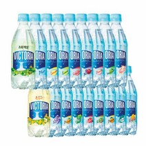 웅진식품 [웅진식품] 빅토리아 탄산수/스파클링 500ml x 40입 / 13종 중 택2, 선택1:레몬 / 선택2:청포도, 청포도/레몬
