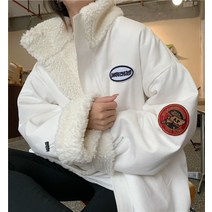 드레스허그 리버시블 양털 양면 점퍼 3color