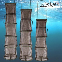 스퀘어 두족류 살림망 문어 쭈꾸미 장어 낚시 질기고 튼튼한 바다 낚시용품 (상세설명참조)