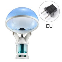 2 in 1 얼굴 스티머 기계 헤어 페이셜 스킨 케어 스파 핫 보습제 가습기 스팀 장치 나노 스프레이, [01] EU Plug