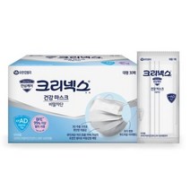 크리넥스 비말차단 건강 마스크 대형 KFAD, 1개, 90매, 화이트