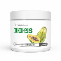 신비제품 - 파파인S 200g 1병, 스푼없음