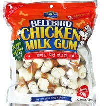 벨버드 치킨밀크껌 1kg/코스트코 애견간식, 치킨밀크껌1kg SMALL SIZE
