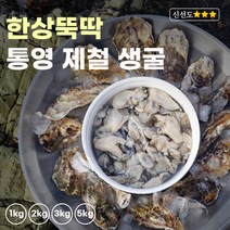 한상뚝딱 생굴 산지직송 각굴 통영 깐굴 굴, 3kg
