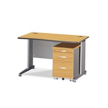 티에스퍼니처 퍼즐 일자 사무용책상 컴퓨터책상 수입 국산 서랍별도 1200 1400 1600 1800, 국산1200/월넛