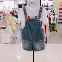 더데이걸 **50%세일 21SS신상**상큼 발랄 귀여워요~~통넓게 시원한 멜빵바지