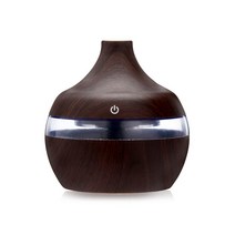 가습기 Essential oil diffuser디퓨저 air humidifier소형 min, T01-038B다크나무무늬