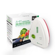 과일 초음파 세척기 야채 고추 오존 발생기 살균기 공기 정수기 과일 야채 물 음식 준비 이온화기, 01 B_02 US Plug