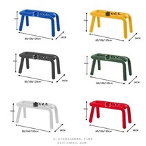 북유럽 1인용 호텔 볼드체어 라운지 골드체어 식탁 인테리어 의자 마르셀브로이어 그물 연예인 카페 가구 디자이너 싱글 어린이 작은 소파 유치원 크리 에이 티브 벤치 낮은, 23벤치 길이80cm