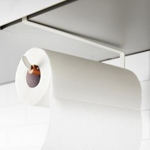 한샘 SOK 모던 행잉 키친타올걸이 화이트, 단품
