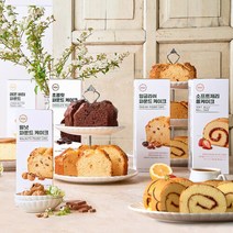 [신세계푸드] 밀크앤허니 베이커리 2개 골라담기(카스테라 롤케이크 파운드 6종) 선물, 진한초콜릿파운드/월넛파운드