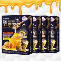목청 프로폴리스 목캔디 9정 x 4개 건강사탕 목에좋은캔디, 40.5g