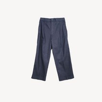 UNIQLO 유니클로 밴딩 와이드 생지 데님 팬츠 WOMAN_S