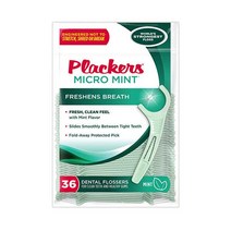 플랙커스 마이크로 민트 치실, 36개입, 1개