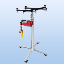 공조리프트 에어컨 휴대용 리프트 설치 작업 운반기, 3.5미터 전기 모델(220V) 테스트 150kg 3단, 1개