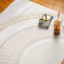 파크론 시그니처 더스트앤드 하프문 먼지없는 가페트 러그 방수 거실매트(노 패턴 원컷)