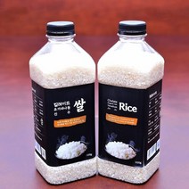 당뇨쌀 유기바나듐진주쌀 혈당조절 맛있는밥 백미 900g+900g 페트병쌀 진주탐라