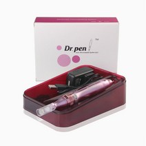 피부미용기계 얼굴마사지기 마사지기 괄사Dr.Pen M7 -W 무선 Ultima Derma 펜 Microneedling 세럼 애플리케, 04 UK plug