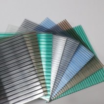국내생산 SKY LITE 평판형 복층판 렉산 폴리카보네이트 복층PC (6T 10T 16T) (재단무료), 브라운, 2100mm X 1000mm, 16mm