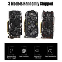 가성비 새로운 오리지널 Radeon RX 580 8GB 비디오 카드 RX580 그래픽 카드 마이닝 비 Gtx 960 1050 ti Rtx 2060 placa 그래픽, RX 580 8G