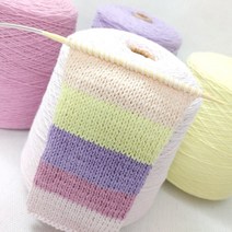 아가콘사_아이옷뜨기 모티브뜨기 의류뜨기 콘사 사계절실 이불뜨기, 5. 아가살구, 1개