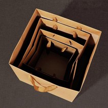 튼튼한 크라프트 무지종이가방 쇼핑백 명품쇼핑백, 특대형