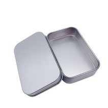 틴케이스 도매 일반 실버 주석 사각형 차 사탕 명함 usb 스토리지 박스 200 SN2089