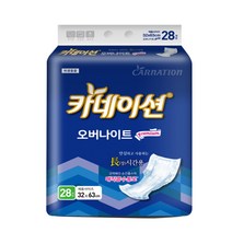 카네이션 오버나이트(6회)28개입X5팩 성인기저귀, 1박스