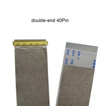 (에서 선박 us) 30P 30P/40P I-PEX FFC FPC 유연한 케이블 금속 헤드 0.5mm 피치 LCD LED 노트북 화면, 02 ipex 40p_01 250mm