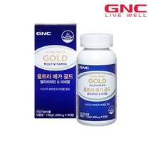 [GNC] 울트라메가골드 멀티비타민 & 미네랄 (90정) 3개월분_56630, 단품, 단품, 상세참조