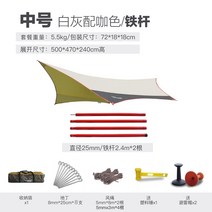 헥사타프 스킨 가성비 텐트 대형 캠핑 그늘막 차박 용품 자외선차단, H