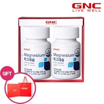 [GNC] 마그네슘 200 30정 (1개월분) x 2병 세트