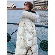 롱 패딩 벨트 파카 겨울 자켓 여성 의류 빈티지 따뜻한 코트 여성 여성 다운 코튼 자켓