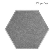 조립식방음부스 방음 벽 패널 12 개 홈 스튜디오 소음 데코 문침실 흡음 액세서리, A, 1.2cm High density + Large, 11