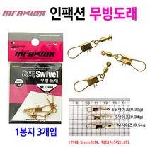 [붕어하늘] 동명 인팩션 무빙도래/채비교환이 용이/핀도래 대용으로 가능/민물 낚시, SS사이즈